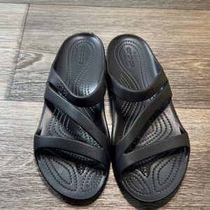 CROCS Black Women's Sandals